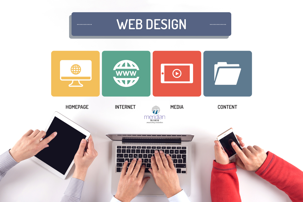 Web designs from Meridian Solution Inc
